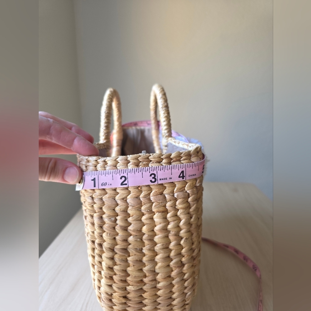 Sea And Grass Camryn White Pom Pom Bag - Picture 7 of 10